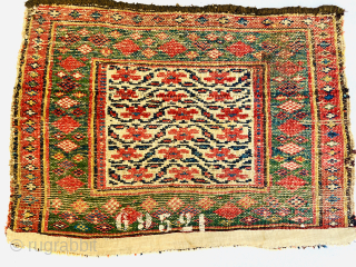 Persian Kurdish bagface 1880 circa all good colors-size 60x45cm Please Contact this email for more information.
hamidparsacarpet@yahoo.com                 