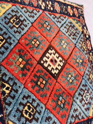 Kurdish Jaf 1880 circa with beautiful natural colors and good condition wool on wool>>size65x48cm	Please Contact this email for more information.
hamidparsacarpet@yahoo.com             