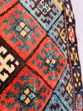 Kurdish Jaf 1880 circa with beautiful natural colors and good condition wool on wool>>size65x48cm	Please Contact this email for more information.
hamidparsacarpet@yahoo.com             
