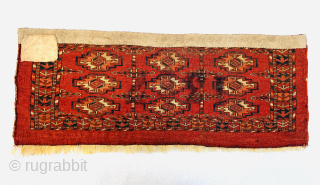 rare antique Turkmen Tekke mafrash/kap from the mid 19th century size 74x29Cm. good condition. Please Contact this email for more information.
hamidparsacarpet@yahoo.com            