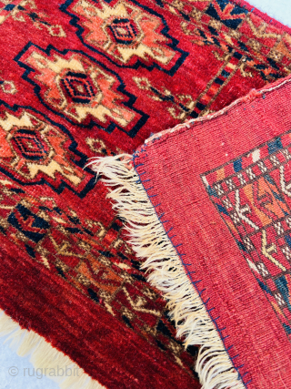 rare antique Turkmen Tekke mafrash/kap from the mid 19th century size 74x29Cm. good condition. Please Contact this email for more information.
hamidparsacarpet@yahoo.com            