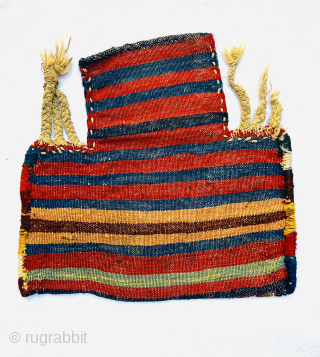 Luri Bakhtiyari saltbag,circa 1880 all good natural colors and perfect condition size•••40x43 Please Contact this email for more information.
hamidparsacarpet@yahoo.com              