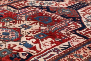 Antique caucasian kazak ushag kasim, curca 1900, size 175x114cm.                        