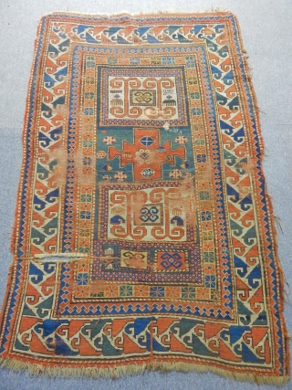 Caucasian Karacop Kazak Rug 
size.170x120cm                            