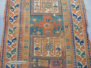 Caucasian Karacop Kazak Rug 
size.170x120cm                            