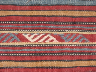 Wonderful Anatolian Kilim.it has some extra beautifull jijim ebroidery,too.wool on wool.good age.please feel free to contact me.Thank you.               