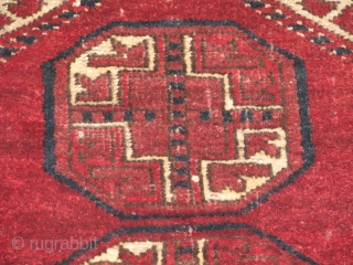 very lovely and cute Afghan,ersari? rug.it has a very cute size and great wool or camel hair.lovely naturel colours.please feel free to contact me.thank you        