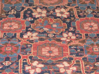 early rug fragment.lovely colours,work and material.persian?please feel free to contact me.thank you                     