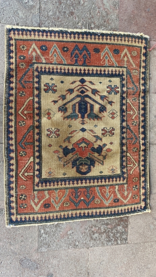 Very unique Caucasian Pinwheel Kazak Rug? Please feel free to contact for more information.Thanks                   