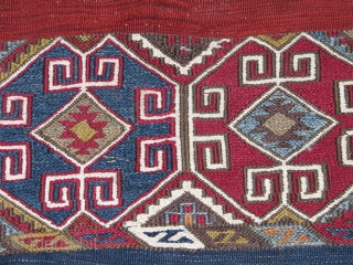 Wonderful Anatolian Ala-Chuval soumac,kilim.one of the best piece with it's colours quality,design,material and age.                   