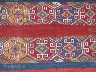 Wonderful Anatolian Ala-Chuval soumac,kilim.one of the best piece with it's colours quality,design,material and age.                   