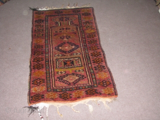 south east anatolian child prayer rug.                           