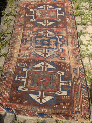 Antik anatolian with a lot of old repairs
105x192cm