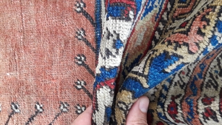 Sizes 6.1/ 4.3 inches
155cm / 110cm
Antique 19th century anatolian rug Mujur.
In good condition 
To take from Los Anjeles
Or sending is possible too.
Price :  best offer       