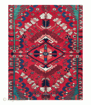 Vintage Persian Bakhtiari Rug
Waved by Bakhtiari Nomads
Unusual Design 
Wool pile on cotton foundation
In great original shape
Circa 1900 
6.8x5.5 ft - 204x165 cm           