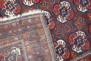 Turkestan Beshir Tribal Rug, 5'10" x 3'4"

A tribal rug from East Turkestan with all-over geometric motif.                 