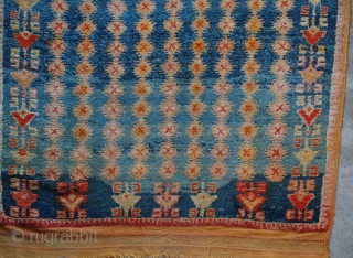 High Atlas Mts. Ait Ouaouzquite, Berber wool 96"x 56", 1940s                       