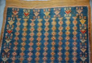 High Atlas Mts. Ait Ouaouzquite, Berber wool 96"x 56", 1940s                       