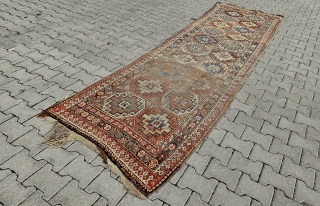 Size ; 110 x 365 cm,
Old Caucasian. 
                         