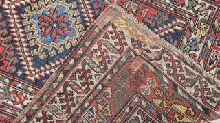 Size ; 127 x 230 cm
Caucasian or Northwest İran...
I am sharing this mid-19th-century rug for a detailed discussion on its regional characteristics and folk art elements. Based on its structural and aesthetic ...
