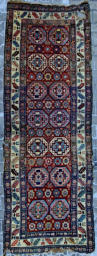 Size : 112 x 303 cm, Rare kazakh . 
Please email me directly arisoylarmobilya@gmail.com
                   