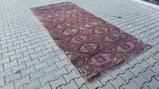  Size ; 156 x 333cm , 
Old Ersari / Beshir. 
email me directly: arisoylarmobilya@gmail.com                  