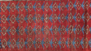 History woven into wool.
​This rare Kapadokya Gelveri rug, dating back to the 1880s, carries more than just patterns—it carries a celebration. Look closely at the central motif: a row of figures holding  ...