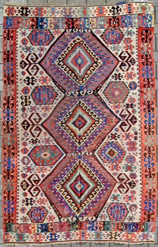 Size : 158x240 cm,
West anatolia , Fethiye kiim                         
