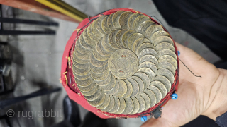 Over 150 years old . 
Antique Bridal Headdress,
 Ottoman Coin Headdress, Fez Jewelry...
Could be Armenian                  