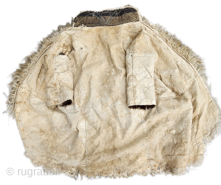 Central anatolia,Cappadocia 
Old robe .
Angora goat wool .                         