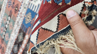 Size ; 140x310 cm
South anatolia, Reyhanli tribe. 
Early 1800s
Great dyes ...                      