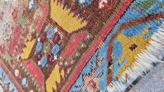 Size ; 100x170 cm,
Central anatolia,Cappadocia 
Old fragment                          