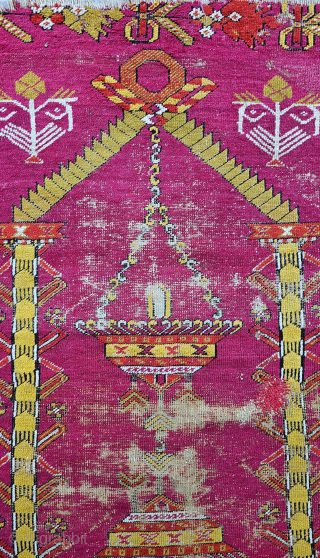 Size ; 96x178 cm,
Central anatolia, Cappadocia .
Kandilli mucur .
(Could be Armenian)
                      