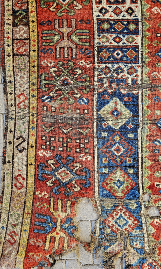 East anatolia , Kars (Kagizman) .
Could be Armenian.
Size ; 128x210 cm
                      