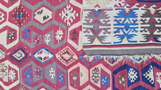 Size ; 165 x 455 cm.
South anatolia, Reyhanli tribe.                        