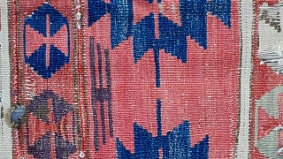 Size : 133 x 355 cm,
Central anatolia, Cappadocia kilim                        