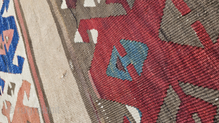 Size ; 140 x 420 cm
Early 1700s
Konya /Karapinar 
As one of Konya's major textile centers, Karapınar boasts a rich historical heritage, both in its carpets and kilims. The history of these textiles  ...