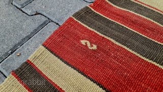 Size: 135x290 cm,
Central anatolia, Cappadocia kilim                           