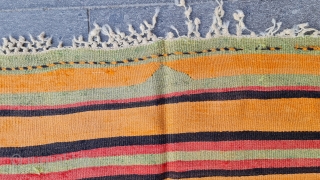 Size : 90 x 150 (cm),
Central anatolia, cappadocia kilim.
apricot                        