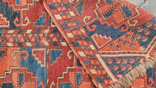 Size: 70x90 cm,
Old Turkmen ensi .                           