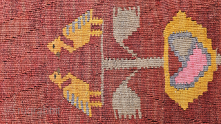 Size ; 190 x 195 cm
East anatolia , Erzurum 
Carpet and kilim weaving in Erzurum and its surrounding area has a rich and deep-rooted history due to the region's ancient history and  ...