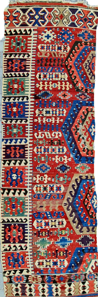 Size: 84 x 303 cm,
West anatolia, Aydin (çine)                         