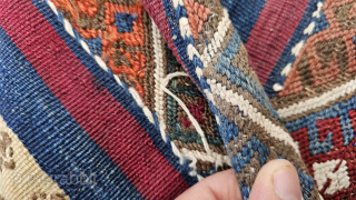 Size ; 60x90 cm
South anatolia, Reyhanli tribe 
Old dowrbagface                        