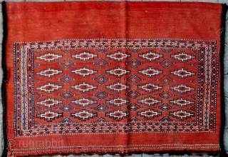 Size : 77x110 cm,
Tekke , Turkmen.
Shumak.                           