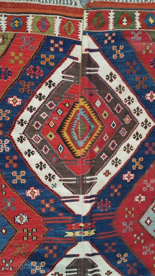 Size : 165 x 362cm,
kilim
                            