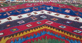 Size : 165 x 362cm,
kilim
                            