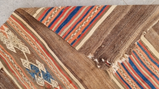 Size: 80x125 cm,
Central anatolia, Konya (Karapinar) kilim                          