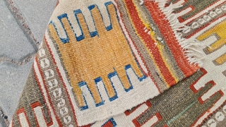 Size ; 60x80 cm,
West anatolia,Dazkiri kilim
                           