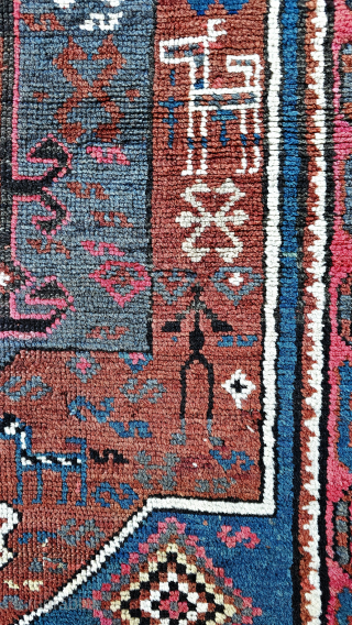 East Anatolia , Kagizman .
Could be Armenian . 
Size ; 90 x 180 cm
The late 1800s were hectic and stressful. While the local people were dealing with the bandits, they were also  ...