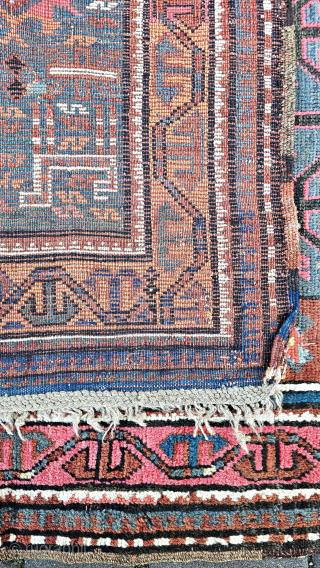 East Anatolia , Kagizman .
Could be Armenian . 
Size ; 90 x 180 cm
The late 1800s were hectic and stressful. While the local people were dealing with the bandits, they were also  ...